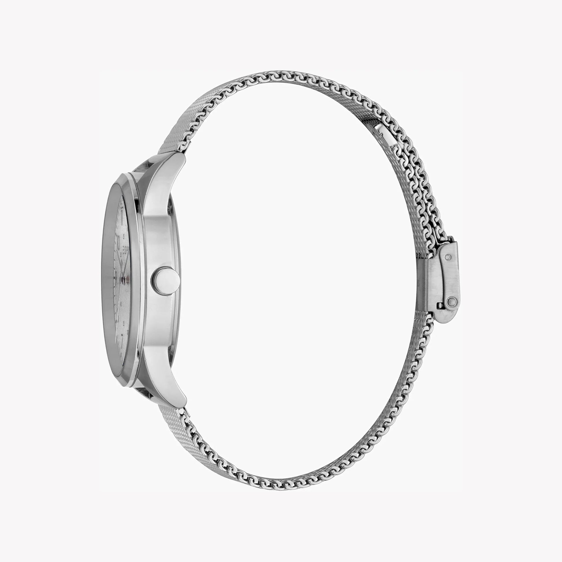 Esprit Men's Silver Stainless Steel Watch, Silver Dial | ES1GQ1M0025-1