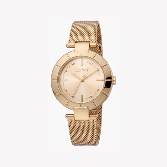 Esprit Women's Rose Gold Watch, Stainless Steel Band | ES1L162M0025-0